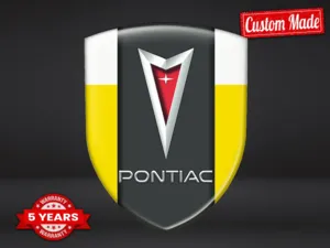 Pontiac Logo Silicona Auto Universal Alta Calidad Profesional